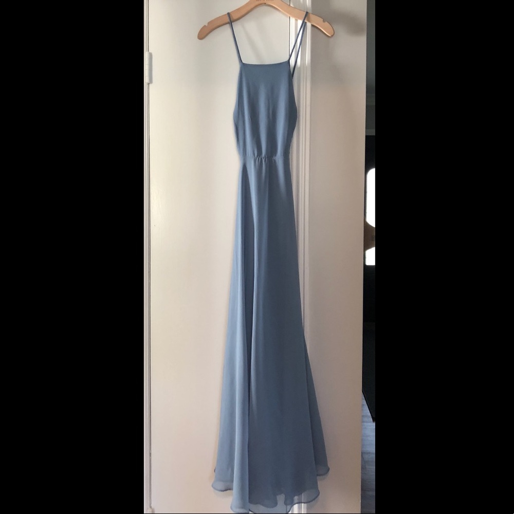 Blue (slate) maxi dress